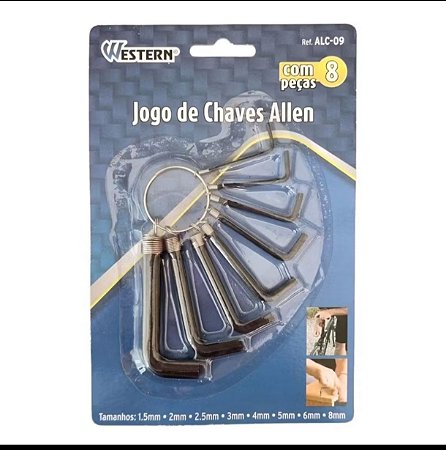 Jogo de chaves allen