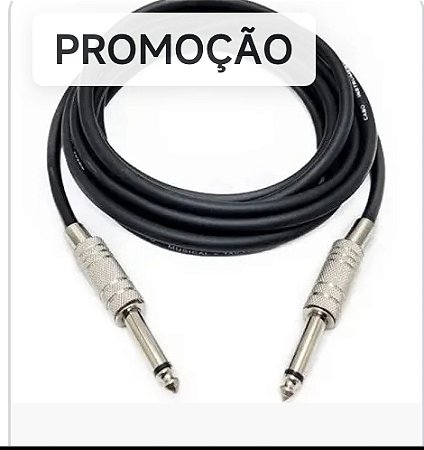 Cabo P10/P10 acústico