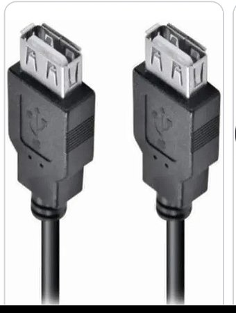 Cabo USB fêmea fêmea