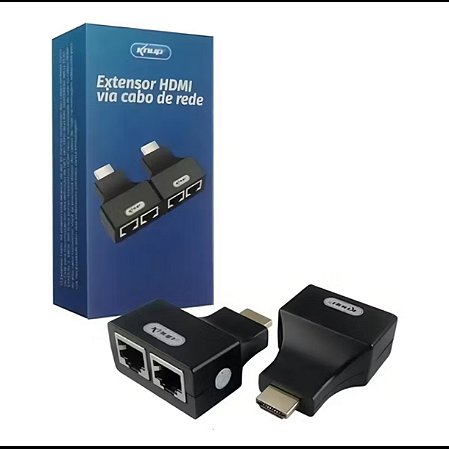 Extensor HDMI via rede knup