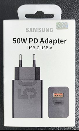 Fonte sansung TC e USB 50W turbo