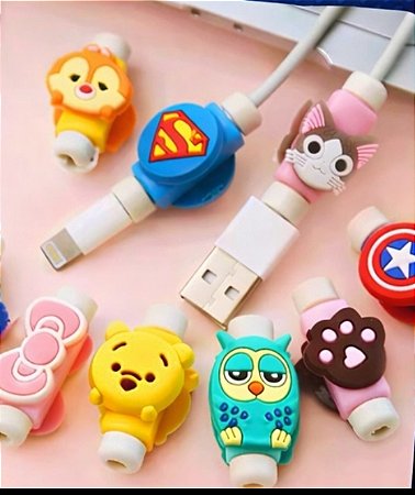 Protetor de cabo para celular