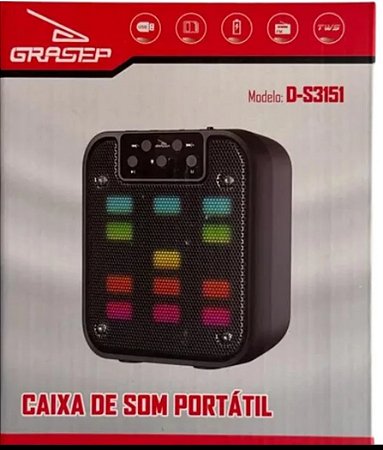 Caixa de som Grasep DS 3151