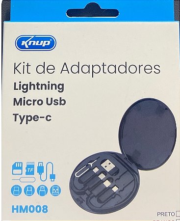 Kit com adaptador
