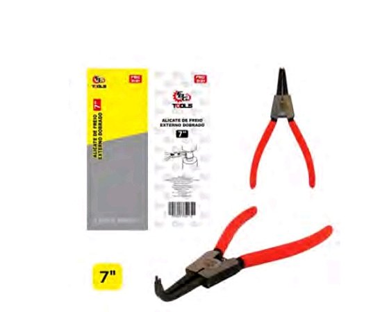 Alicate de freio externo dobrado