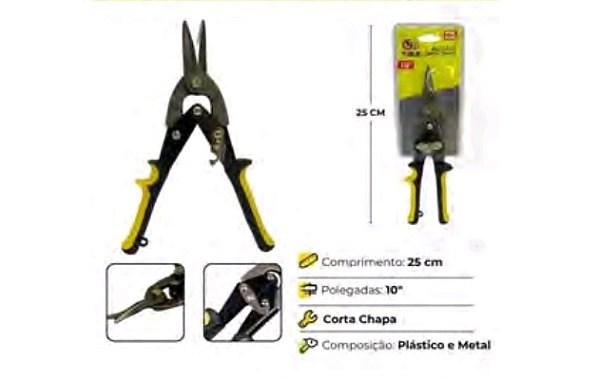 Alicate corta chapa