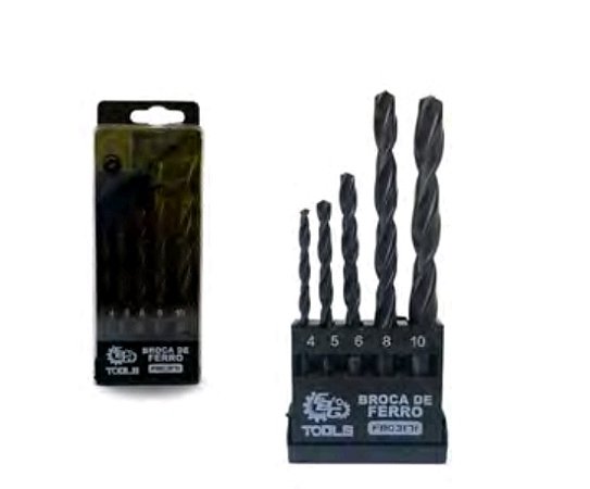 Kit de brocas para ferro