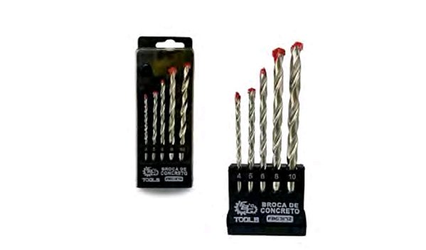 Kit de brocas para concreto