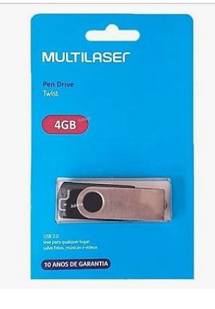 Pendrive 4 giga Multilaser