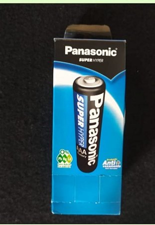 Caixa de pilha panasonic 3A