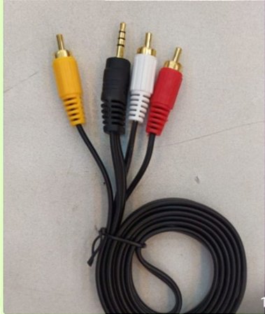 Cabo P2/RCA com 3 saidas