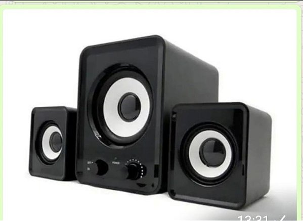 Caixa de som para computador (Caixa Grande)