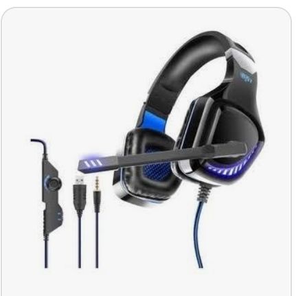 Fone game com led profissional