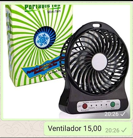 Mini ventilador