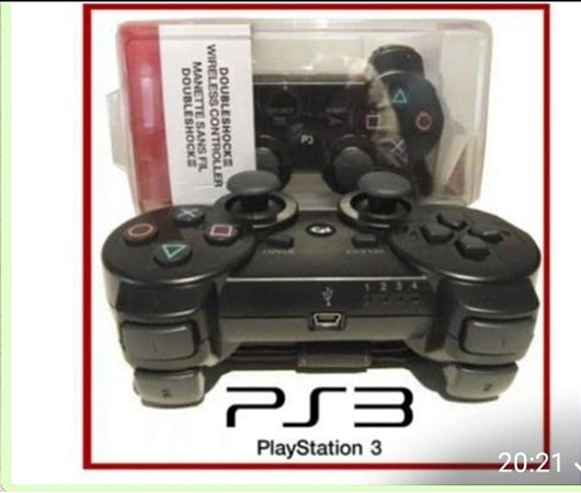 Controle PS3 sem fio