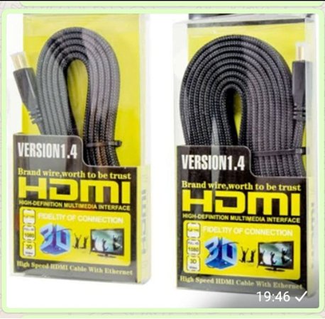 Cabo HDMI de 2 metrôs