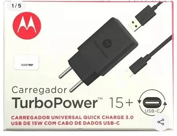 Carregador turbo TC Motorola