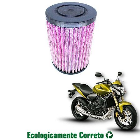 Filtro de Ar Esportivo Lavável Royale - Honda CB 600F Hornet Carburada