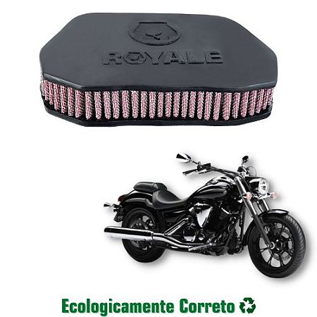 Filtro de Ar Esportivo Lavável Royale - Yamaha Midnight Star XVS 950