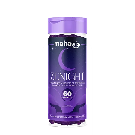 Zenight suplemento alimentar 60 Cápsulas 500mg 30gr