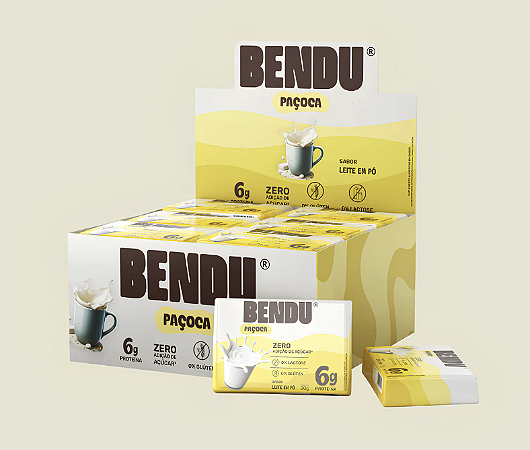 PAÇOCA WHEY LEITE EM PÓ DISPLAY 24 UN DE 20 G