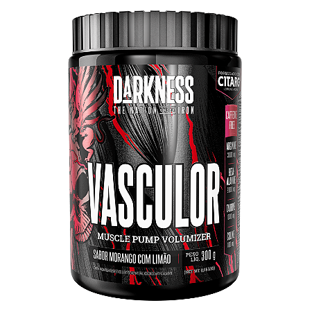 DK VASCULOR POWDER MORANGO COM LIMÃO 300G