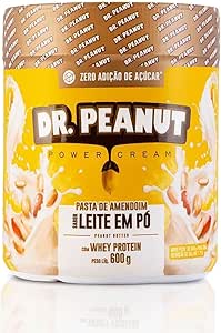 PASTA DE AMENDOIM DR PEANUT 600KG LEITE EM PÓ