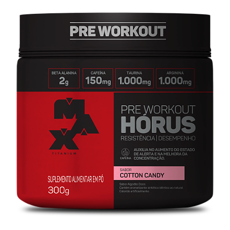 HORUS POTE 300G SABOR COTTON CANDY
