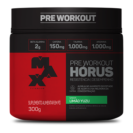 HORUS POTE 300G SABOR LIMÃO YUZU