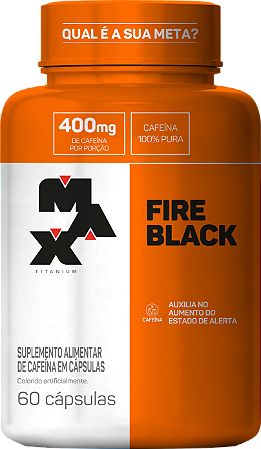 FIRE BLACK 60CPS MAX TITANIUM