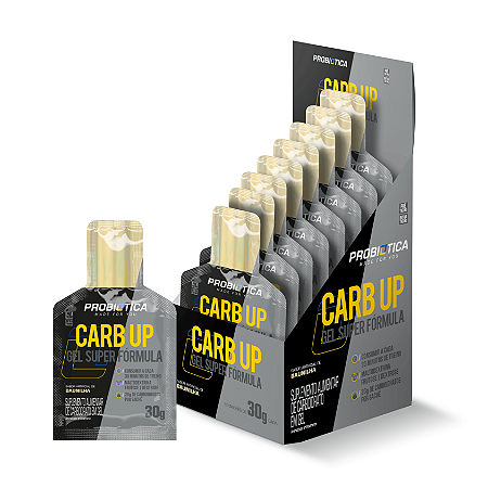 CARB UP GEL SUPER FÓRMULA DISPLAY 10 SACHÊS BAUNILHA