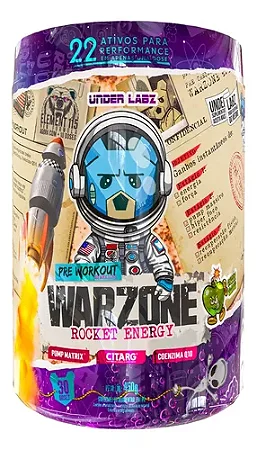 WARZONE ROCKET ENERGY 450G GREEN BOMB