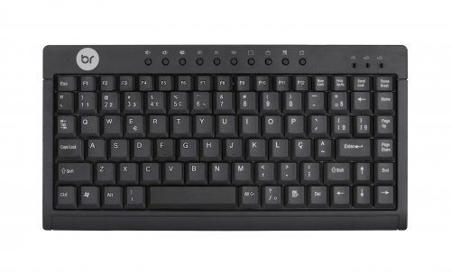MINI TECLADO MULTIMÍDIA USB BRIGHT - 505