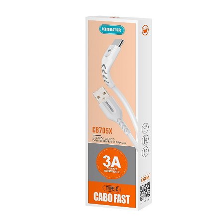 CABO KIMASTER USB TYPE-C FAST 3A