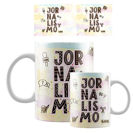 Caneca Jornalismo Personalizada