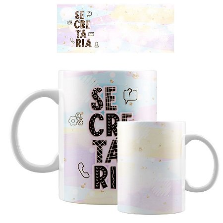 Caneca Secretária Personalizada