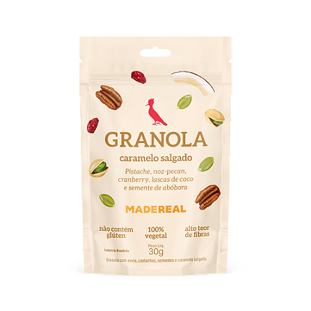 Kit Granola Caramelo Salgado Pocket RESERVA - 5 unidades