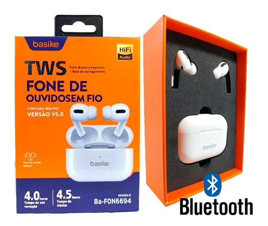 Fone sem fio Basike Ba-FON6694
