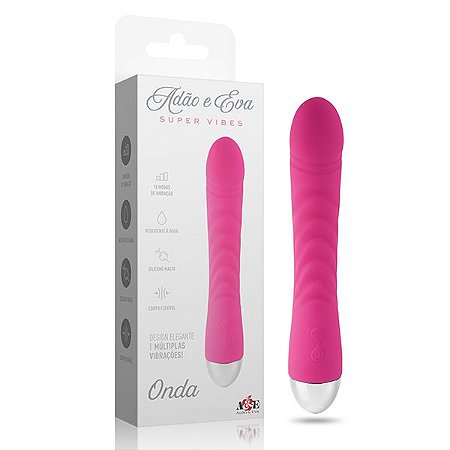 VIBRADOR ONDA - DESIGN ELEGANTE E MULTIPLAS FUNÇÕES