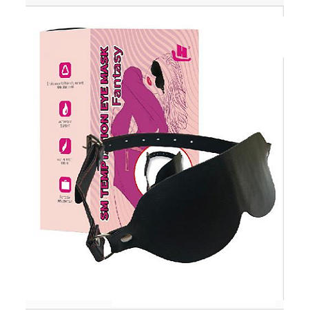 VENDA PARA OLHOS EM COURO