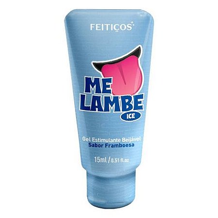 ME LAMBE ICE - GEL ESTIMULANTE SABOR FRAMBOESA - 15G