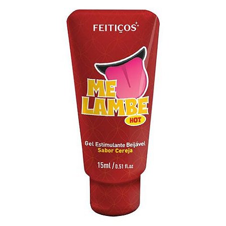 ME LAMBE HOT - GEL ESTIMULANTE SABOR CEREJA - 15G