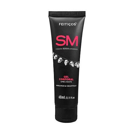 SM - GEL LUBRIFICANTE MORANGO & CHANTILLY - 60ML