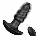PLUG ANAL COM VIBRO RECARREGÁVEL - CONTROLE REMOTO