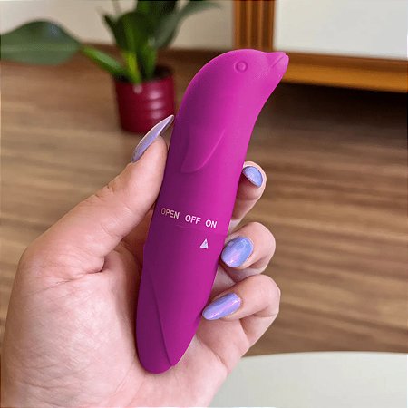 VIBRADOR GOLFINHO PONT G - COR ROSA