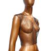 BLUSINHA DE TELA COM STRASS