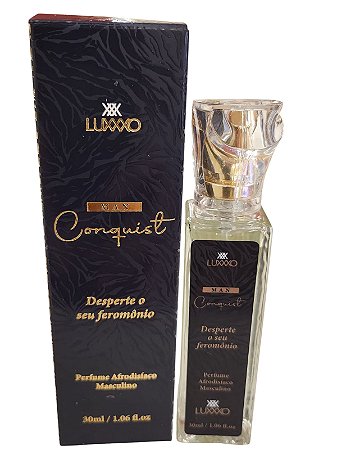 PERFUME MASCULINO MAN CONQUIST COM FEROMÓNIO