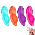 VIBRADOR DE CALCINHA RECARREGÁVEL COM CONTROLE REMOTO - 09 MODOS VIBRAÇÃO - AZUL TIFFANY