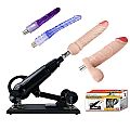 MÁQUINA DO SEXO VAI E VEM COM 4 DILDOS - POWERFUL DRIVING II