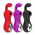 VIBRADOR E PULSADOR CLITORIANO - 2 EM 1 - COR ROXA